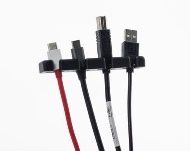 Cable holder for thicker cables