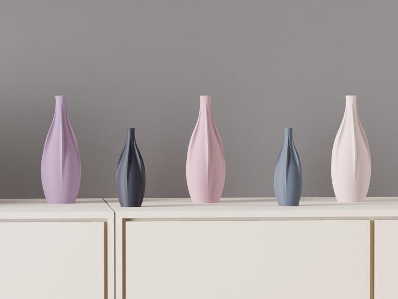 Elegant Vase. Easy to print beautiful vase