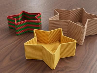 Macrame Star Snack Tray