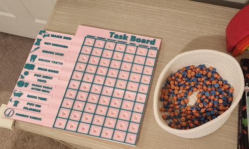 Task\Chore Peg Board