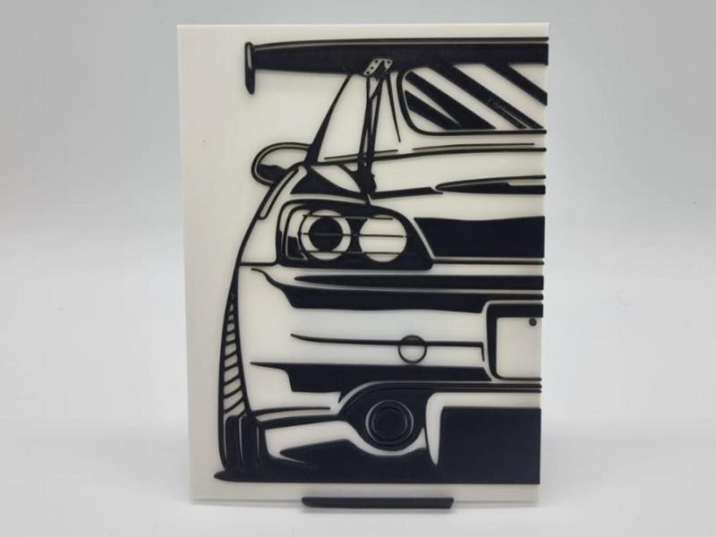 2D Wall Art Honda S2000
