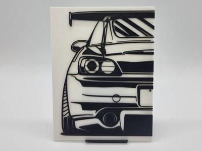 2D Wall Art Honda S2000
