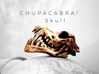 "Chupacabra" Skull Mythical Creatures #3