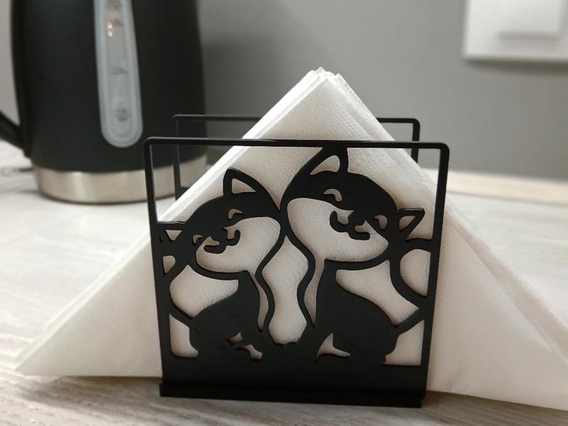 Napkin holder - Cats