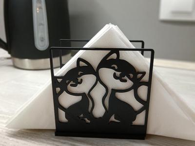 Napkin holder - Cats