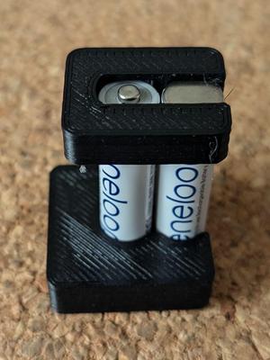Battery spot welding rig