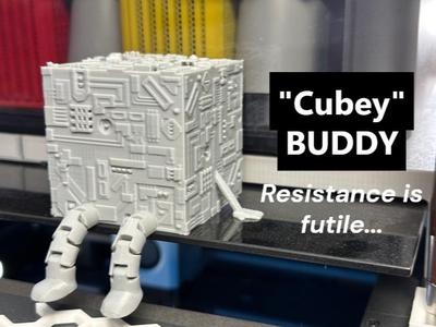 "Cubey" (Flexi Legs) (BORG BUDDY)