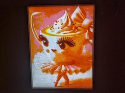 Cappuccina Ballerina Litho for CMYK LED Board
