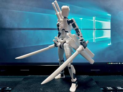 DUMMY 13 - [Warframe Armament] - [Tactical Longsword Kit]