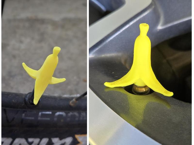 Banana Peel - Valve Cap