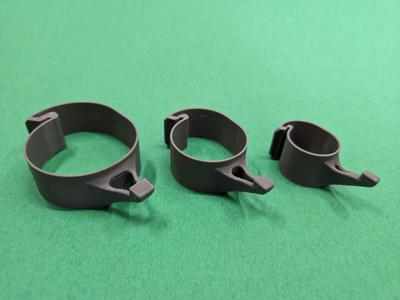 Hooks for 1", 1.5", 2" tubes