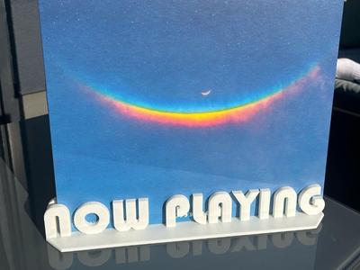 "Now Playing" LP/Vinyl Tisch halterung