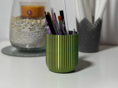 Makeup Container Organizer Brush Holder Vase 