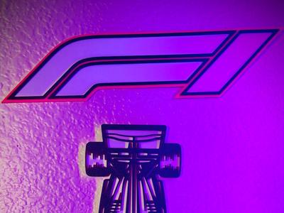 F1 Logo Wall Art (Base)