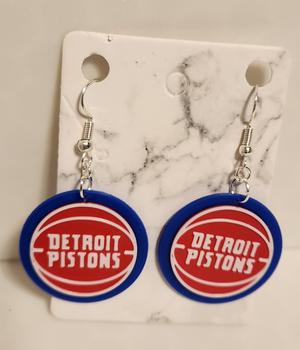 Detroit Pistons Earrings