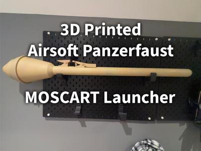 3d Printed Airsoft Panzerfaust MOSCART Launcher