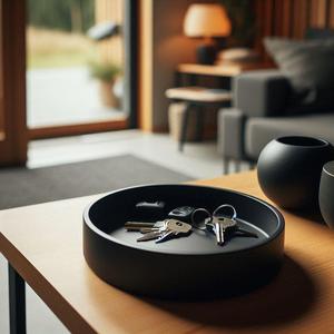 Round Design Key Tray