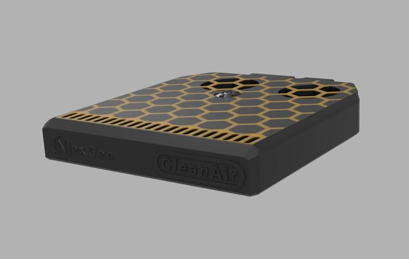 NexGen3D: CleanAir Filter System MK2 with Magnetic Dock
