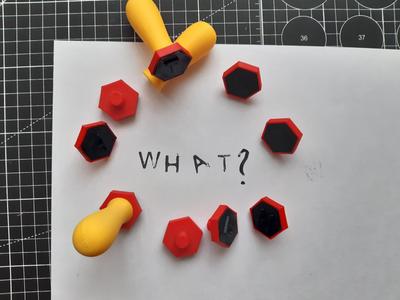 Stamp with letters - Learn them having fun!