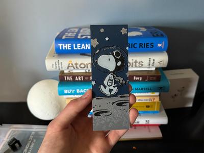 Snoopie Bookmark full color 