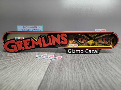 Gremlins movie logo sign