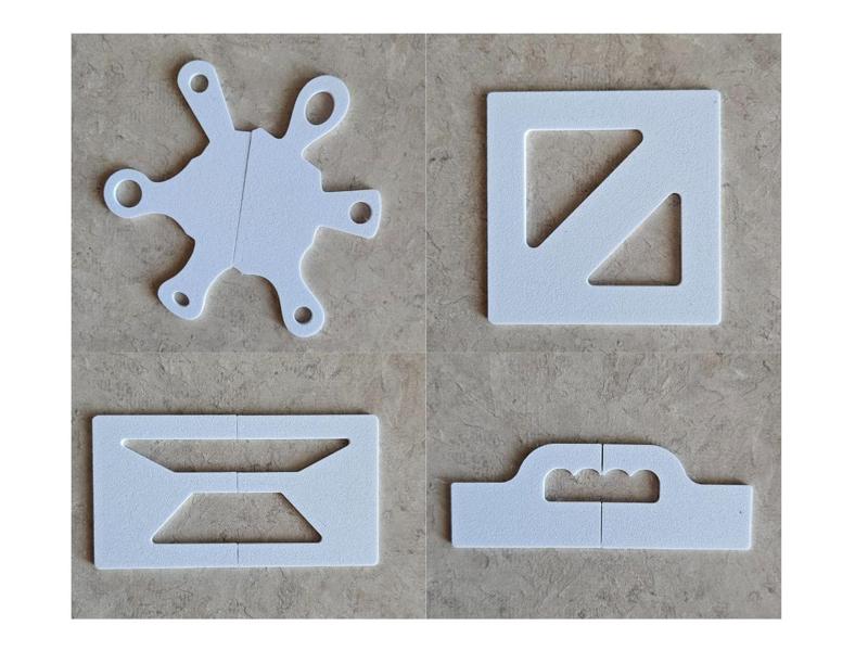 Stencil templates 8