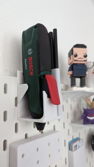 Bosch gluepen skadis V2 + glue stick storage 