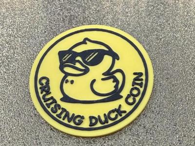CRUISING DUCK COIN 