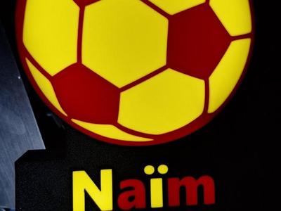 Customizable Soccer Ball Lamp with Name
