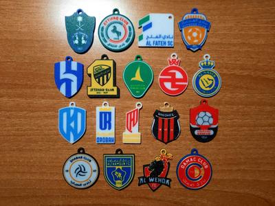 Saudi Pro League Teams 2024/25 - Keychains