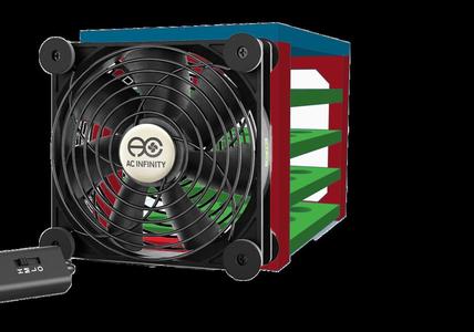 M.2 USB Drive Cooling Shelf