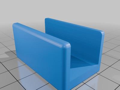 Adjustable Furniture Foot/Spacer for Plywood Boards – Parametric & Customizable
