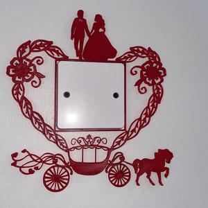 Wall art switch decor 