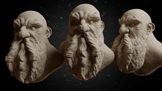 Dwarf head