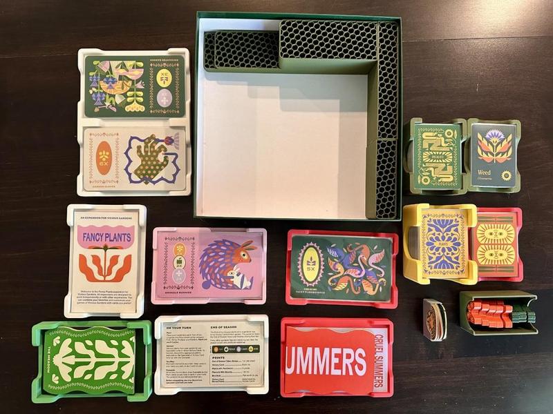 Vicious Gardens Game Insert (with all Expansions)