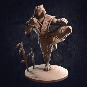 Kai Catfolk Monk - Presupported