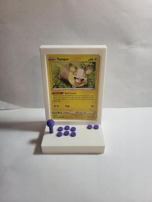 Arcade Cabinet Pokemon Card Display
