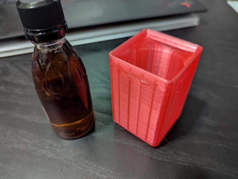 Gridfinity Emergency Maple Syrup
