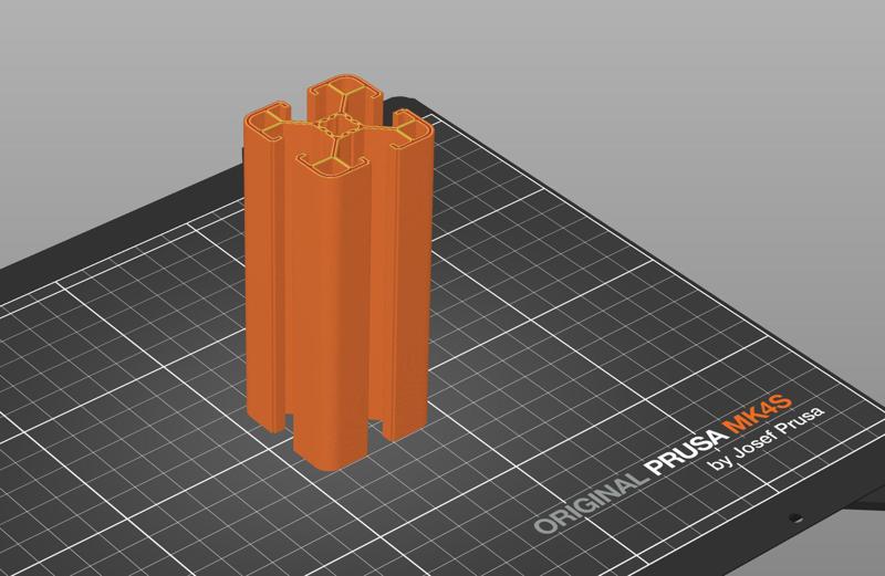 Fake Aluminum Profiles 4040