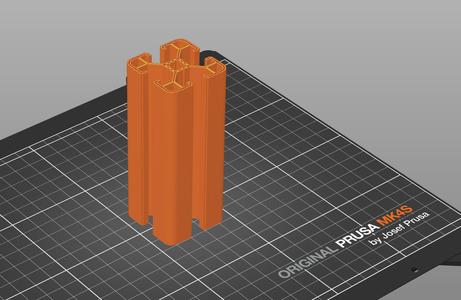 Fake Aluminum Profiles 4040