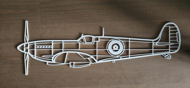 Supermarine Spitfire Mk.IX Wallart 