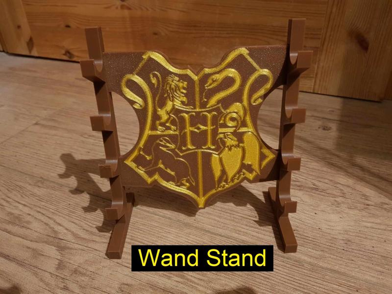 Harry Potter Hogwarts Wand Holder Stand