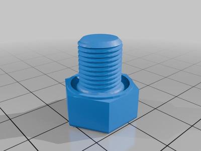 Plug/Stopfen 16mm Hex M10