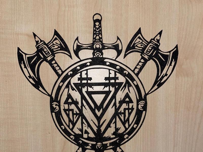 Viking Weapon Wall Decor