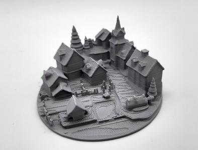 Village Miniature - No Supports