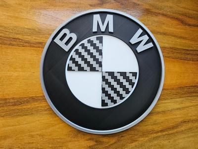 BMW Carbon Fiber 3D Sign