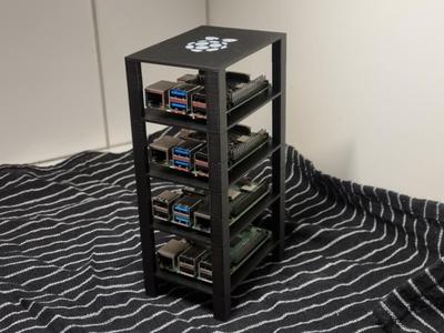 Modular Screwless PiStack Raspberry Pi & ROCK 4