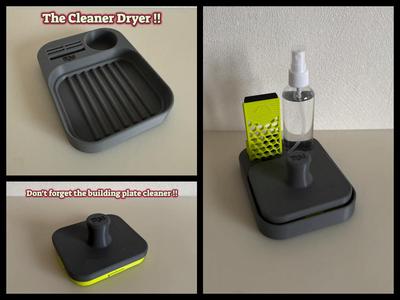 Build Plate Cleaner Dryer