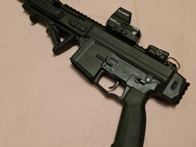 Picatinny stock adaptor for GHK G5