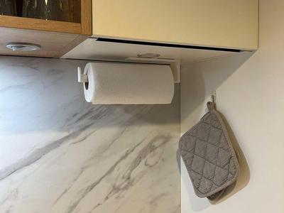 Curved Paper Towel Holder | Left and Right Version